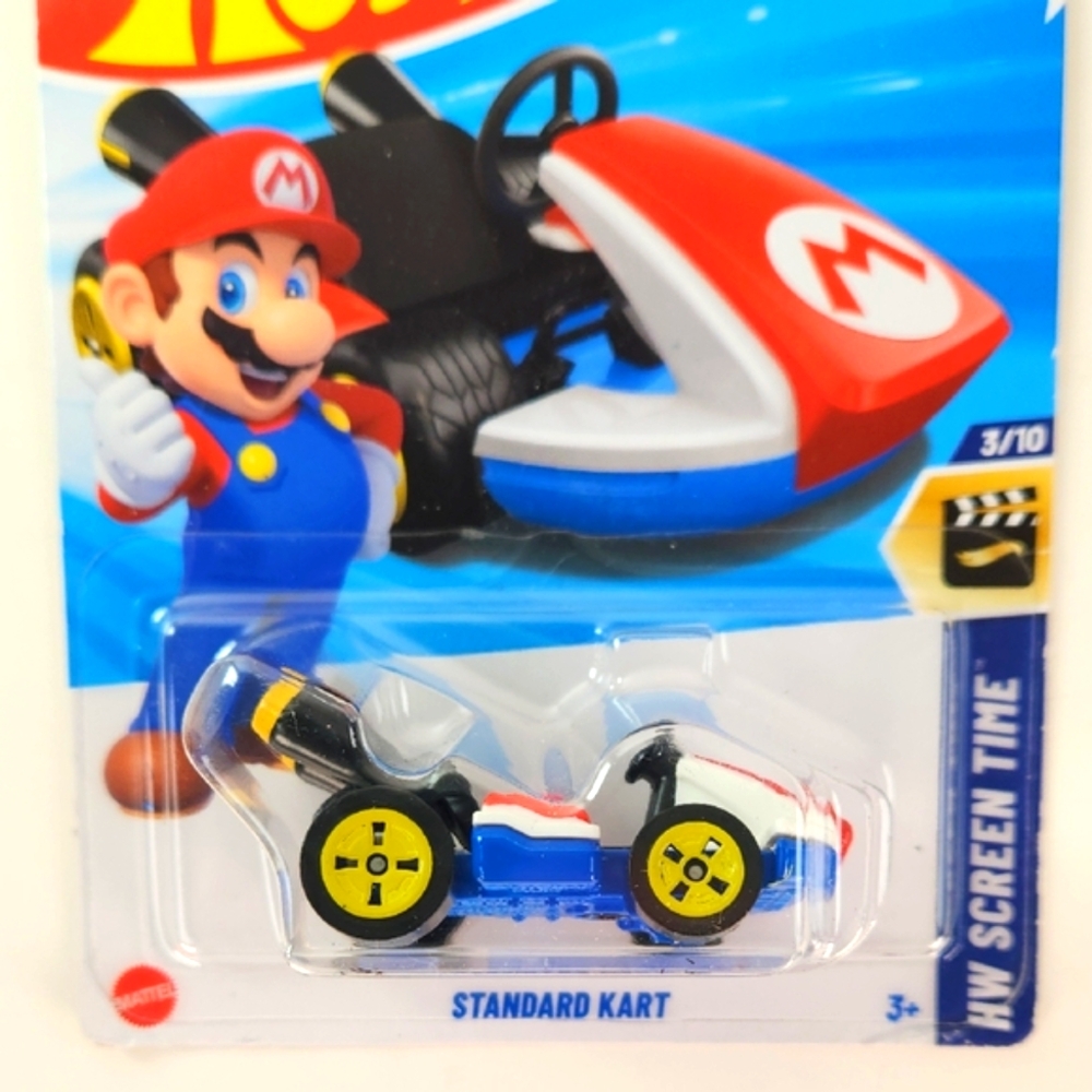Hot Wheels STANDARD KART Mainline 30/250, HW Screen Time 3/10, NEW On Card